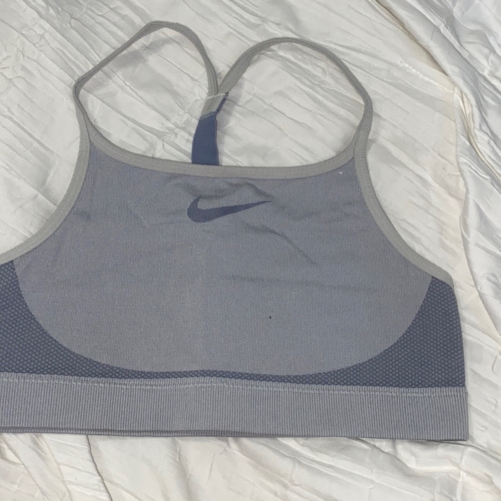 Girls nike sports bra- blue
